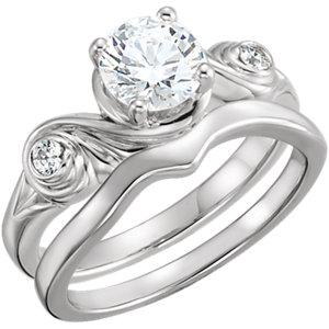 Sculptural Engagement Ring or Band