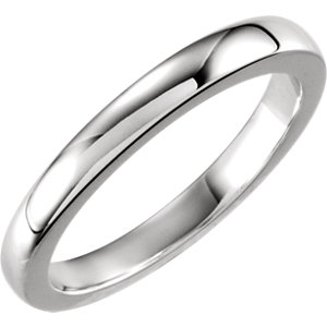 Solstice Solitaire® Tapered BombÃ© Band