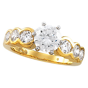 Engagement Ring Base Mounting or Band