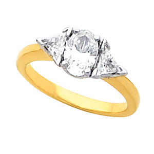Three-Stone Engagement Ring or Band