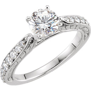 Sculptural-Style Engagement Ring or Band