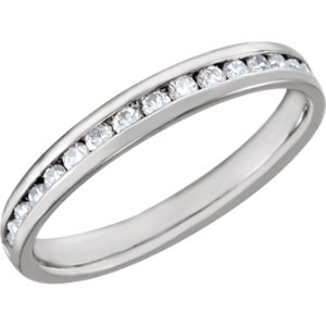Melee Accented Engagement Ring or Band