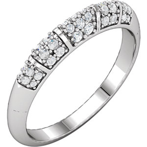 Knife-Edge Anniversary Band