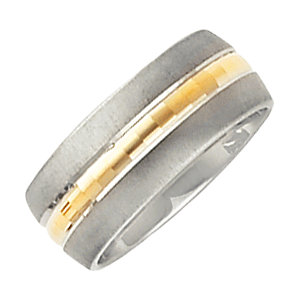 Comfort-Fit Two-Tone Band