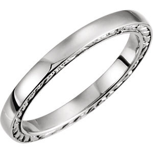 Sculptural-Style Engagement Ring or Band