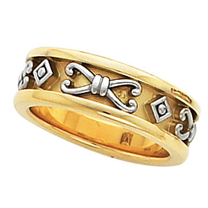 Grooved 6.5mm Etruscan-Style Band