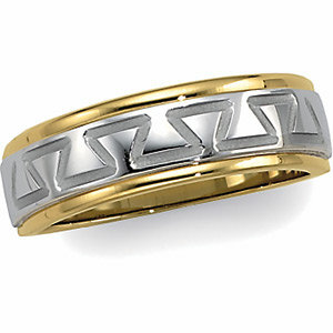 Greek Key Design Band