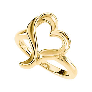Open Heart Ring