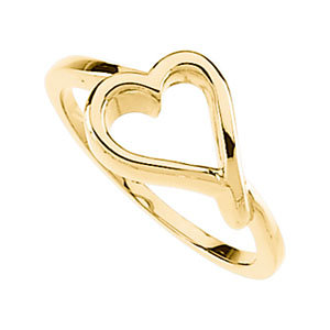 Open Heart Ring
