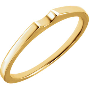 Accented Engagement Ring or Band