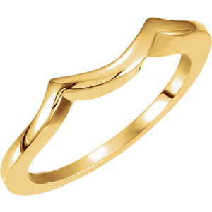 Solitaire Engagement Ring or Band