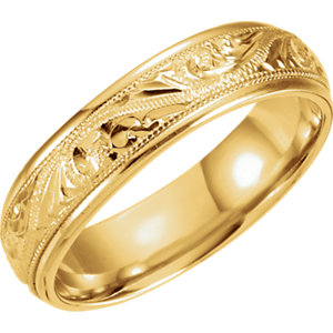 Hand-Engraved Band