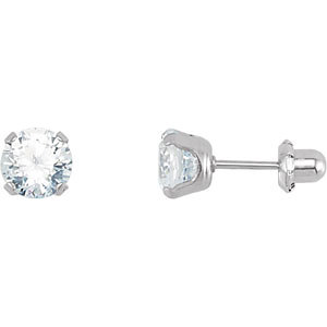 Cubic Zirconia Inverness Piercing Earrings
