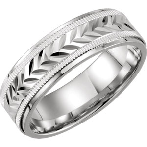 Comfort-Fit Precious BondÂ® Sterling & Karat Gold Band