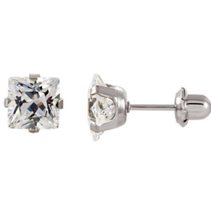 Cubic Zirconia Inverness Piercing Earrings