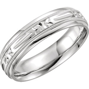 Design Grooved 6mm Band