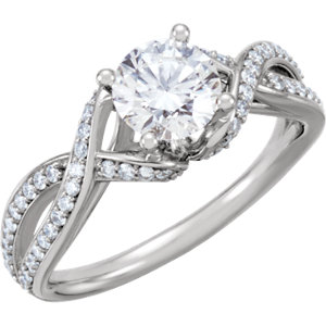 Sculptural-Style Engagement Ring or Band