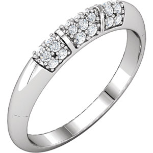 Knife-Edge Anniversary Band