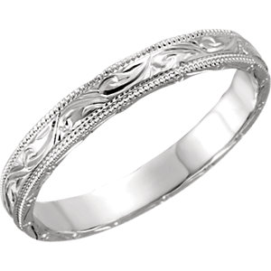 Hand-Engraved Band