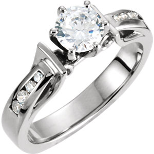 Engagement Base Ring Mounting or Band