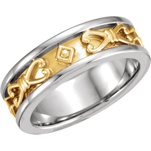 Grooved 6.5mm Etruscan-Style Band