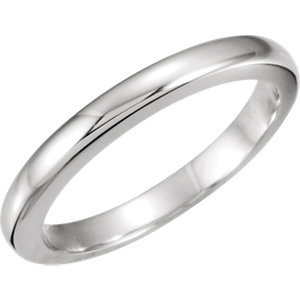 Solstice Solitaire® Tapered BombÃ© Band