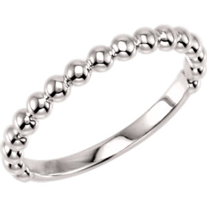 Stackable Metal Fashion Ring